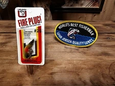 Vintage Luhr Jensen Fire Plug Size #20 959 Salmon Steelhead Trout Fishing Lure