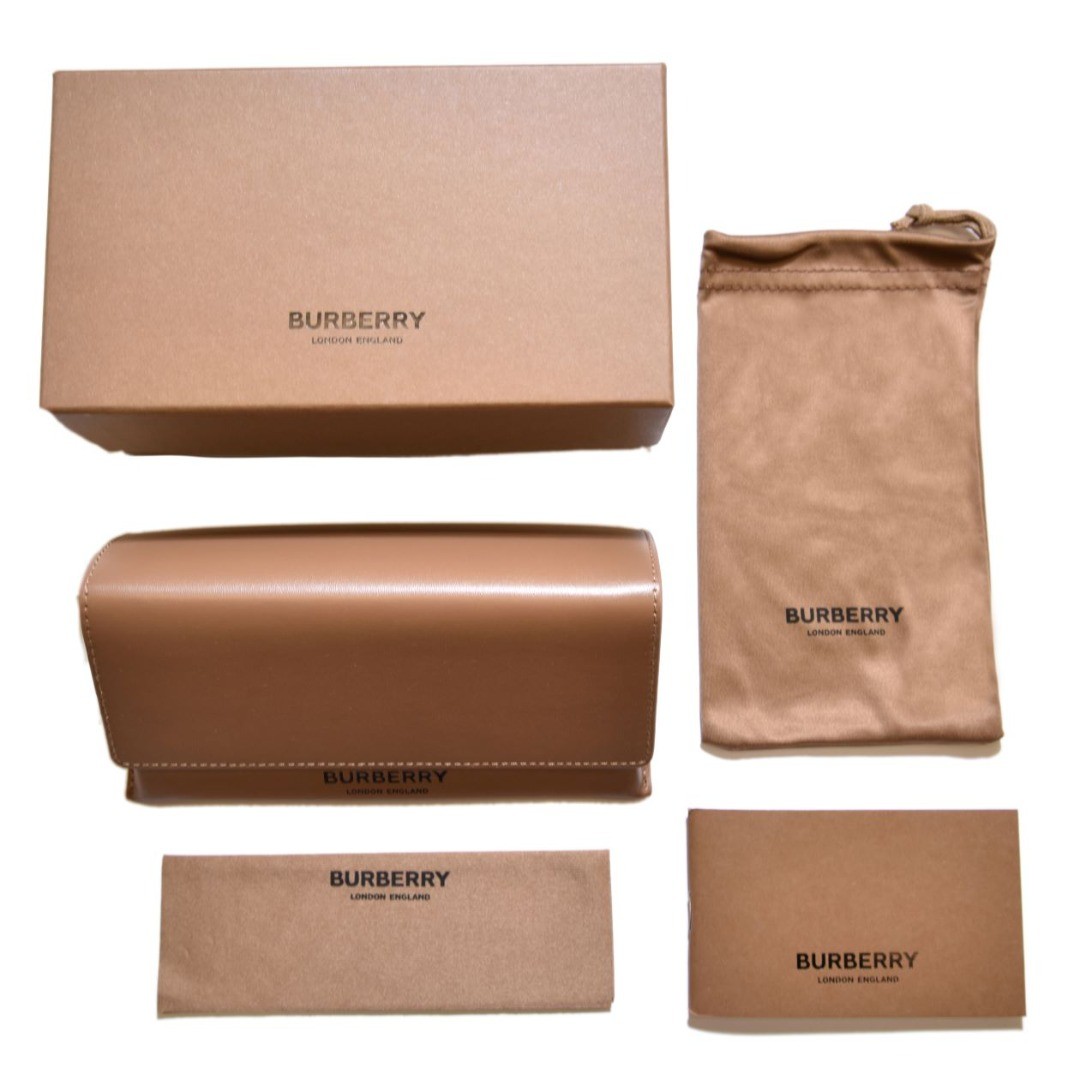 Burberry BE1390 1005 Eyeglasses Women's Silver Full Rim Cat Eye 54mm thumbnail 6