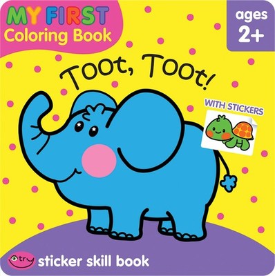 Toot Toot! (My First Coloring Book)