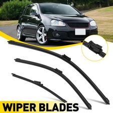 Wiper Blades For VW Golf Mk5 Hatchback 05-09 Windscreen Window Wipers 24"19"13"