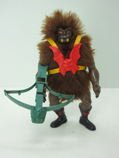 MOTU,Vintage,GRIZZLOR,DARK FACE,Masters of the Universe,Complete,black,he man