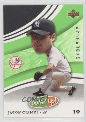 2004 Upper Deck Power Up! Jason Giambi #100 0kz8
