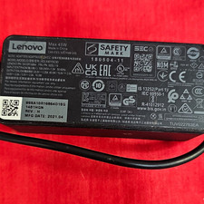 Lenovo 45W USB-C AC Power Adapter for ThinkPad 20V 2.25A Black ADLX45YDC3D