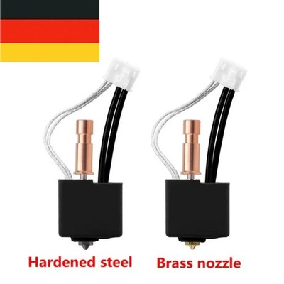 3D-Drucker Für Anycubic Kobra S1 S1C Hotend Kit Brass Hardened Steel 0.4 Düse DE