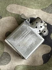 Early 1960s Vintage Zippo Insert - INSERT ONLY - Hollow Rivet - Broken - Lot #48