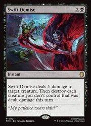 Swift Demise (Surge Foil) #21 - Commander: Teenage Mutant Ninja Turtles