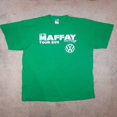Exklusiv: Grünes Peter Mafay Tattoos Tour 2011 Local Crew T-Shirt (XL)