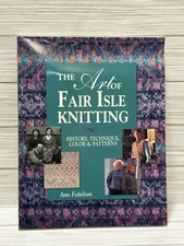 Art of Fair Isle Knitting History Technique Color and Patterns by Feitelson