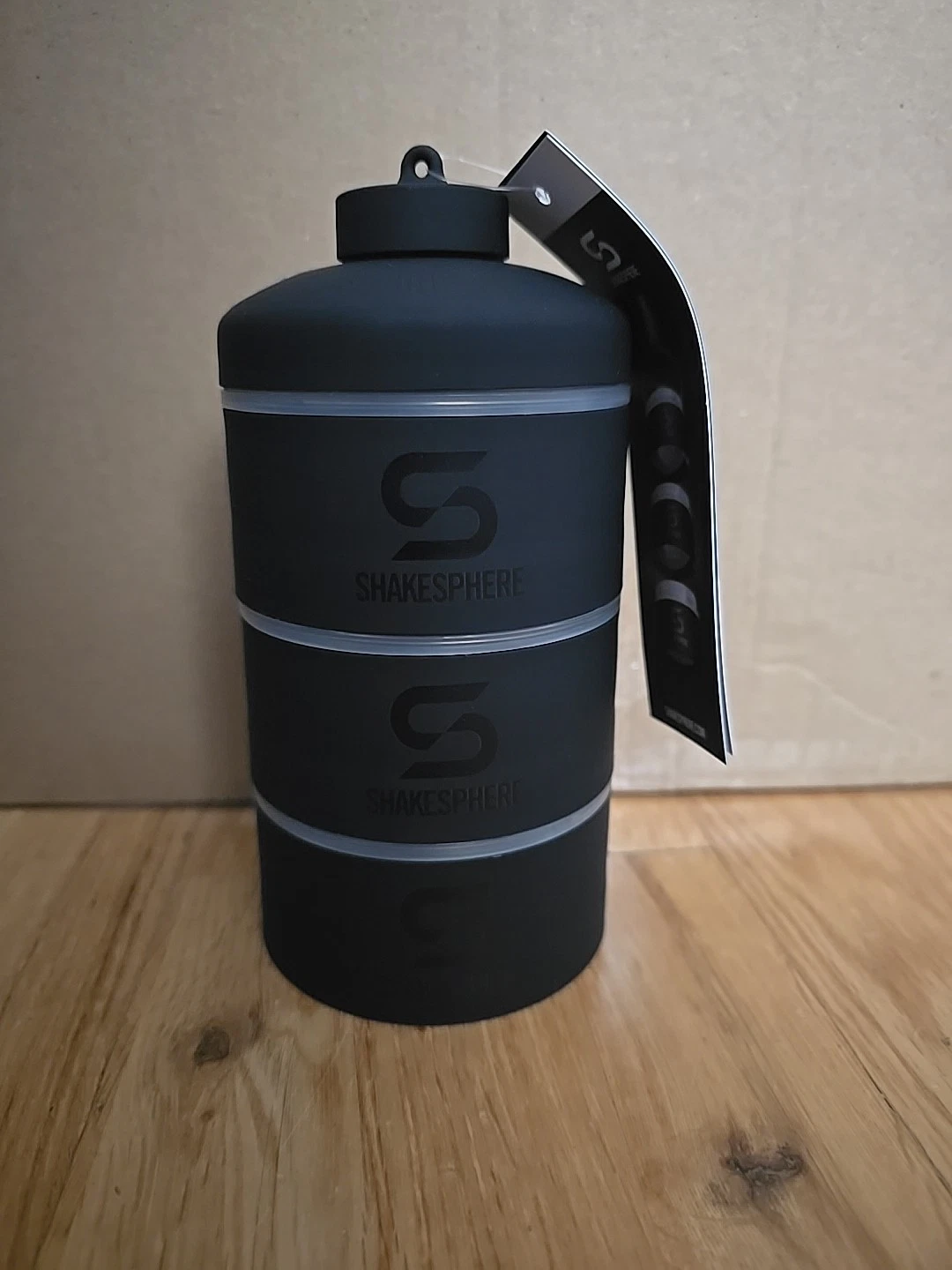 ShakeSphere 85g Protein Powder/Snack Stackable Storage Container For Lunch Gym T