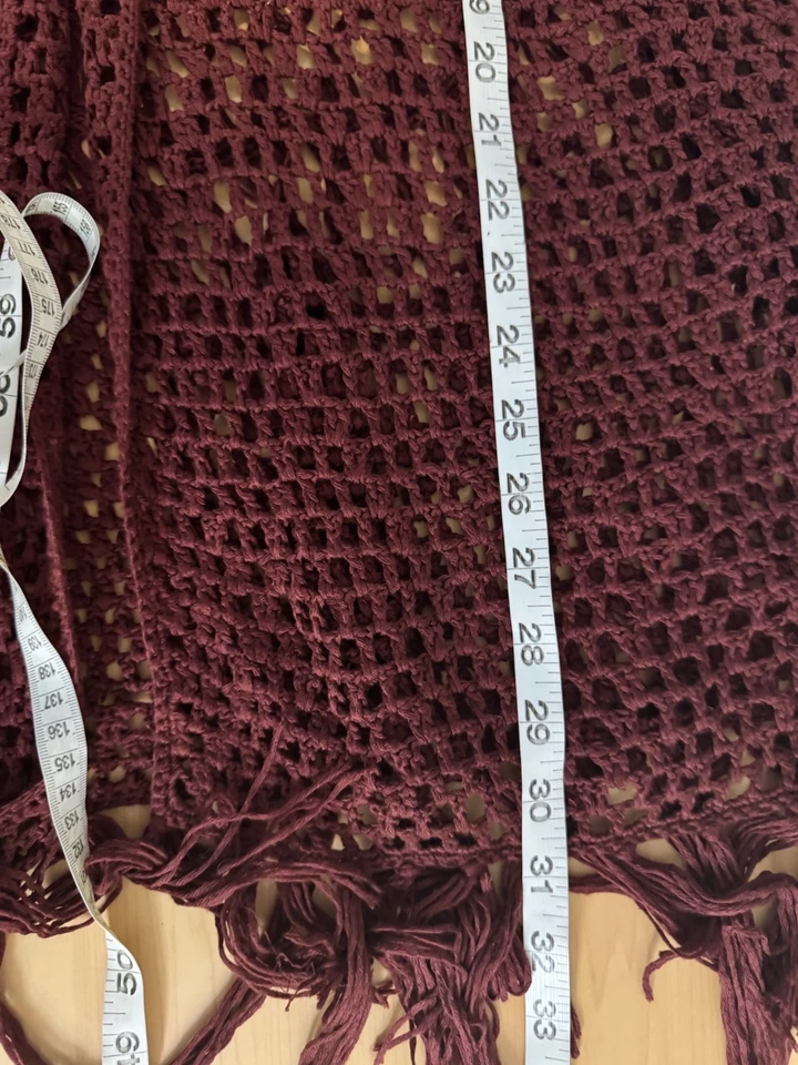 Rue21 Womens Cardigan Burgundy Indie Size M - Image 3 of 4