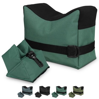Twod Outdoor Shooting Rest Bags Target Sports Shooting Bench Rest Front & Rea...