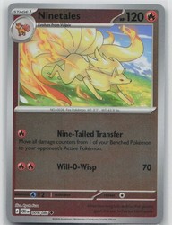 Ninetales 009/086 Chaos Rising Reverse Holo Uncommon