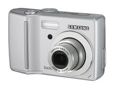 Samsung Digimax S630 6.0MP Digital Camera - Silver in RETAIL BOX w/ CD Manual