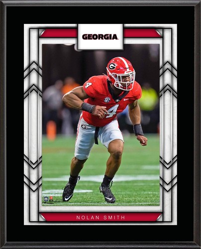 Nolan Smith Georgia Bulldogs 10.5" X 13" Sublimated Player Plaque