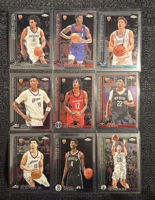 2025-26 Topps Chrome Complete Your Set You Pick Basketball Rookie Card #251-300