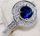 2CT Heat Treated Kyanite 925 Solid Sterling Silver Ring Sz 6 U2-7 — photo 2