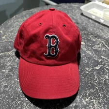 Boston Red Sox  MLB 47’ Clean Up Adjustable Red Cap Hat