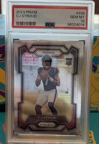 2023 Panini Prizm - Rookies C.J. Stroud #339 (RC) Psa 10