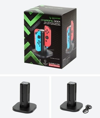 Ladestation für Nintendo Switch Joy-Cons Gaming Charging Dock Battletron Neu OVP