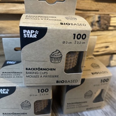 Muffinförmchen Papier, Muffins Backförmchen, Cupcake Kakaoschalen 400 Stück 