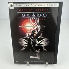 Blade DVD, 1998 Snapcase Wesley Snipes New Line Platinum Series