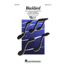 Hal Leonard Blackbird SATB by The Beatles arranged by Mark Brymer