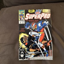 NFL  SuperPro Super Bowl Special #2 VF/NM Marvel Comics 1991 Combined Ship B&B