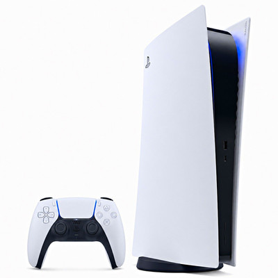 Sony PlayStation 5 PS5 Console 825GB 4K White w/ DualSense Controller