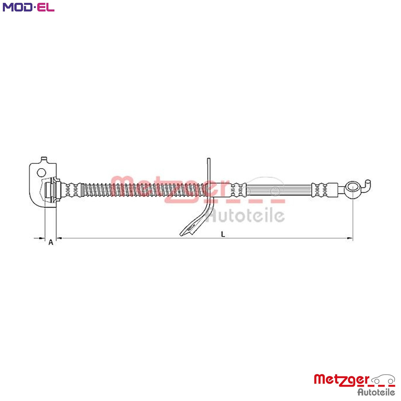 BRAKE HOSE 4110736 FOR KIA CEE'D/PRO/Hatchback/SW FORTE/II/CERATO/GEO K3 1.4L
