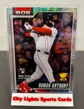 2026 Topps Update Roman Anthony RC Rookie Holo Foil Red Sox #US94