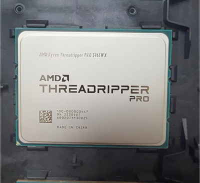 AMD Ryzen Threadripper PRO 5965WX  24 cores 48 threads 3.8-4.5ghz