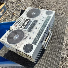 Osiris Shoe Box Only Sneakers Collectable Boom Box Speaker Ghetto Blaster Radio