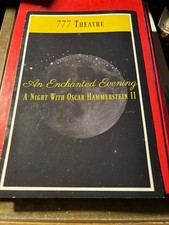 Davis Gaines An Enchanted Evening A Night With Oscar Hamme 11 souvenir very rare