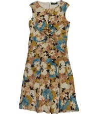 Ralph Lauren Womens Floral Midi Dress, Multicoloured, 14