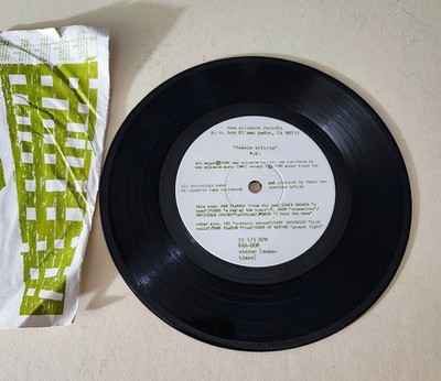 FEEBLE EFFORTS 1982 New Alliance Records 7'' EP Experiemental D BOON MINUTEMEN 45