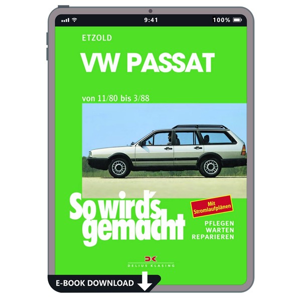 VW Passat Variant Santana 1980-1988 So Wirds Gemacht Reparaturhandbuch Ebook-image