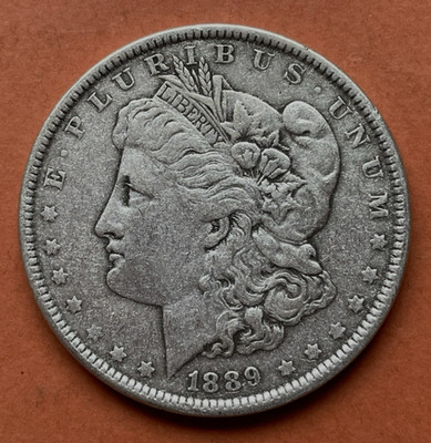 Morgan Silver Dollar 1889P Circulated Attractive