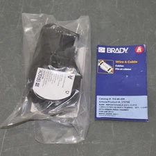 (180) Brady B-498 Wire Label Roll Cartridge M4-48-498, 1" x 3/4", Thermal, White