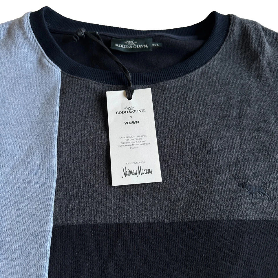 Suéter masculino Rodd & Gunn algodão australiano gola redonda, XXL, 2XL, novo com etiquetas - Imagem 3 de 4