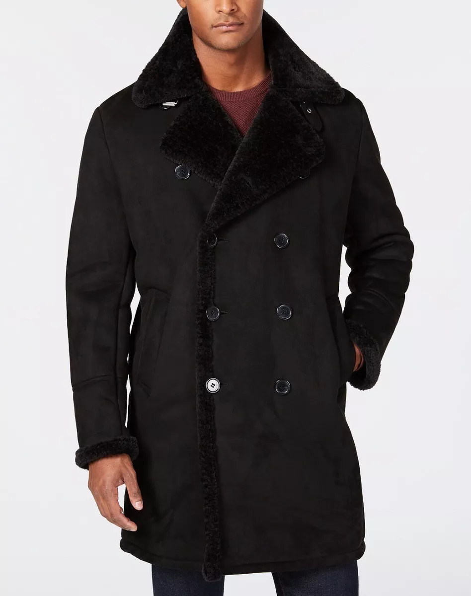 Guess mens sales trench coat