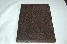 ANCIEN COUVRE LIVRE EN CUIR