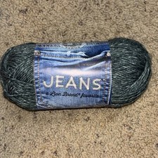 Lion Brand Jeans Yarn-Vintage -505-150 Stonewashed Worn Jean Look 100 Acrylic
