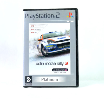 Colin McRae Rally 3 (Sony PlayStation 2, 2003) PS2, CIB, tested working