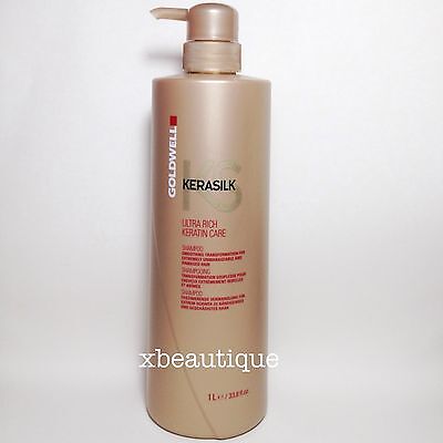 Goldwell Kerasilk Ultra Rich Keratin Shampoo (33.8oz) for sale | eBay