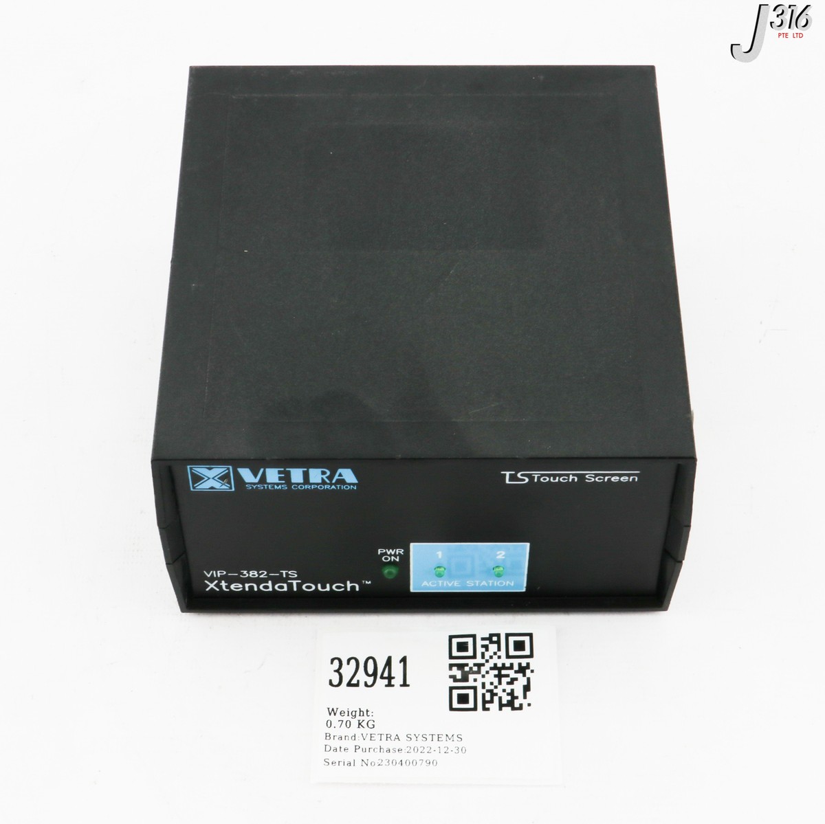 32941 VETRA SYSS KVM SPLITTER & MULTIPLEXER, XTENDATOUCH VIP-382