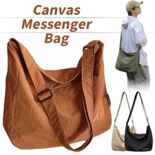 Student Shoulder Bag Nylon Fabric Bag Large Capacity Fashion Crossbody Bag