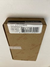 Baldwin 1045190INRP Non Removable Pin Square Mortise Hinge, Black