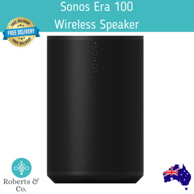 Sonos Era 100 Wireless Speaker E10G1AU1BLK WiFi Bluetooth Voice