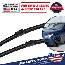 Front Windshield Wiper Blades Set of 24"&19" Left Right For BMW 3 Series