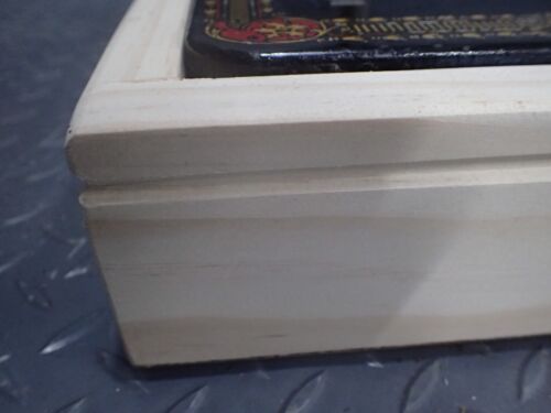 NEW PINE Wood Base For FULL Size SINGER SEWING MACHINES 66 201 15-91 Hand Made - Picture 6 of 20